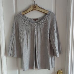 Silver Sparkle Top/Sweater